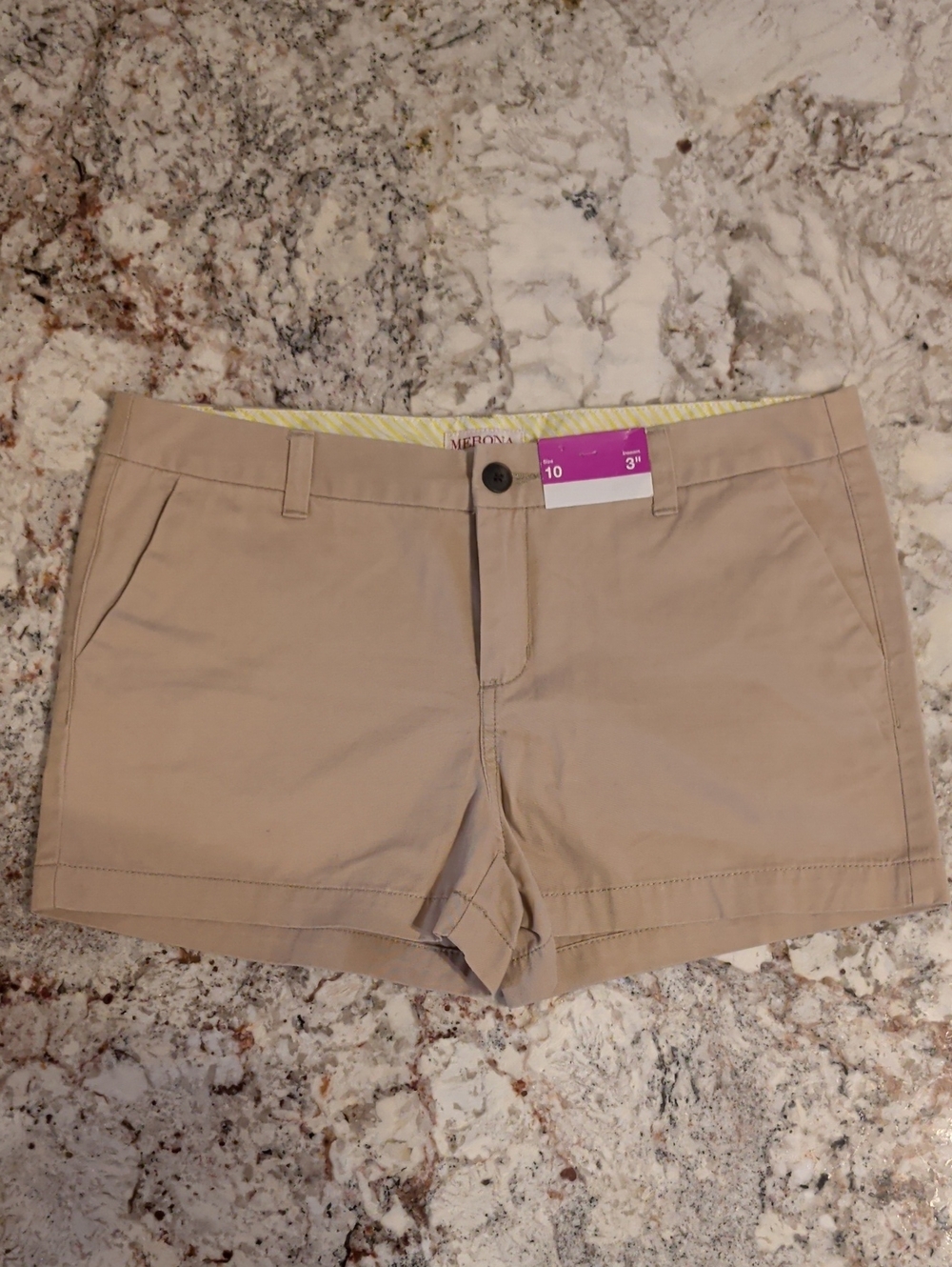 Merona Tan Women’s Chino Shorts